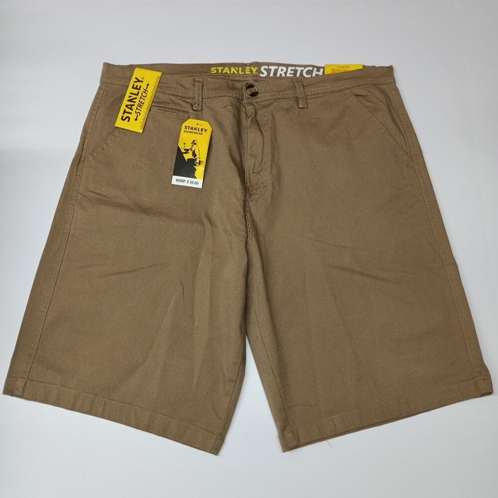 Stanley Work‎ Shorts Men's 42 Khaki Casual Outdoors Stretch